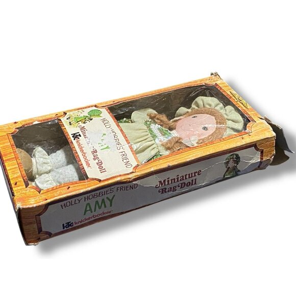 Vintage 1974 Holly Hobbies Amy Knickerbocker Miniature Rag Doll #6250 Original - Picture 6 of 6